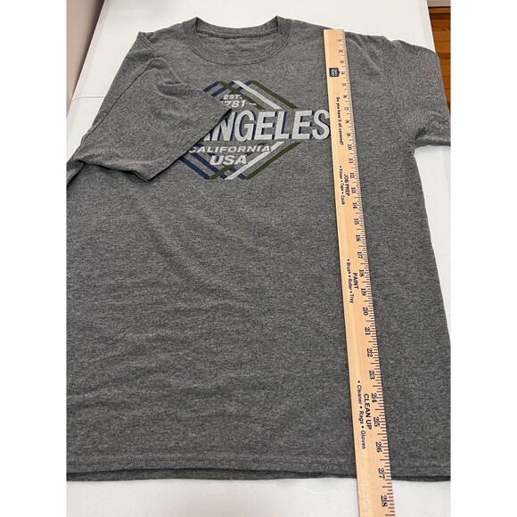 Los Angeles California USA Est. 1781 Gray Short Sleeve T-Shirt Adult Size L - Picture 6 of 7